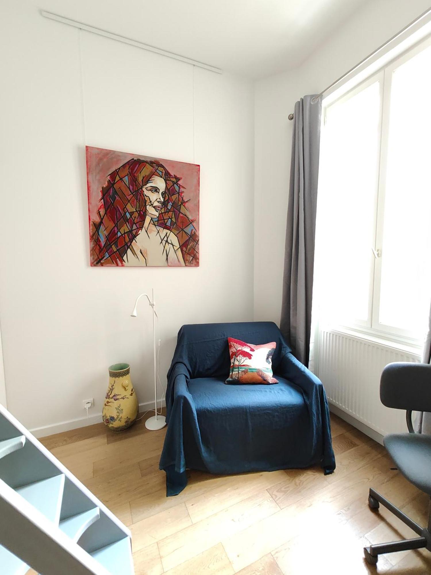 Appartement Loft, Atelier Artiste Montmartre à Paris Extérieur photo