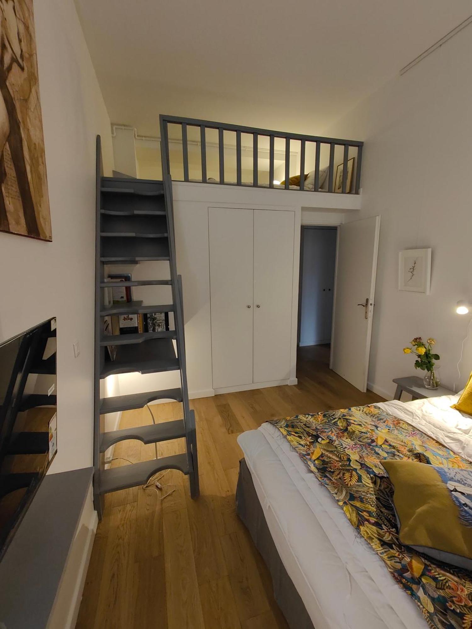 Appartement Loft, Atelier Artiste Montmartre à Paris Extérieur photo