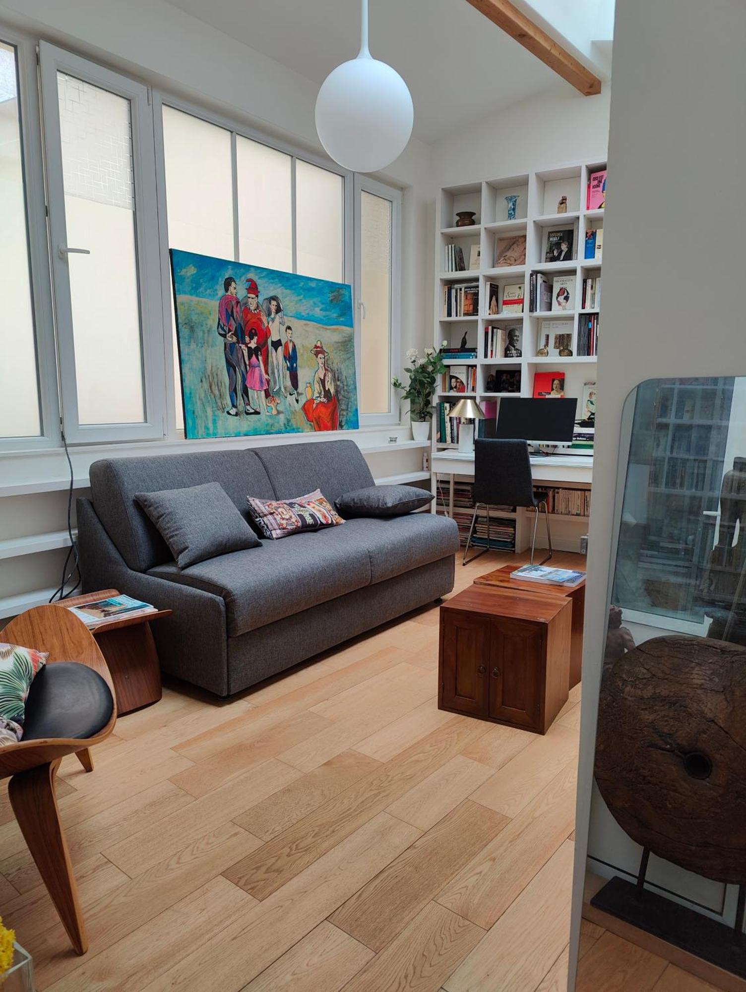 Appartement Loft, Atelier Artiste Montmartre à Paris Extérieur photo