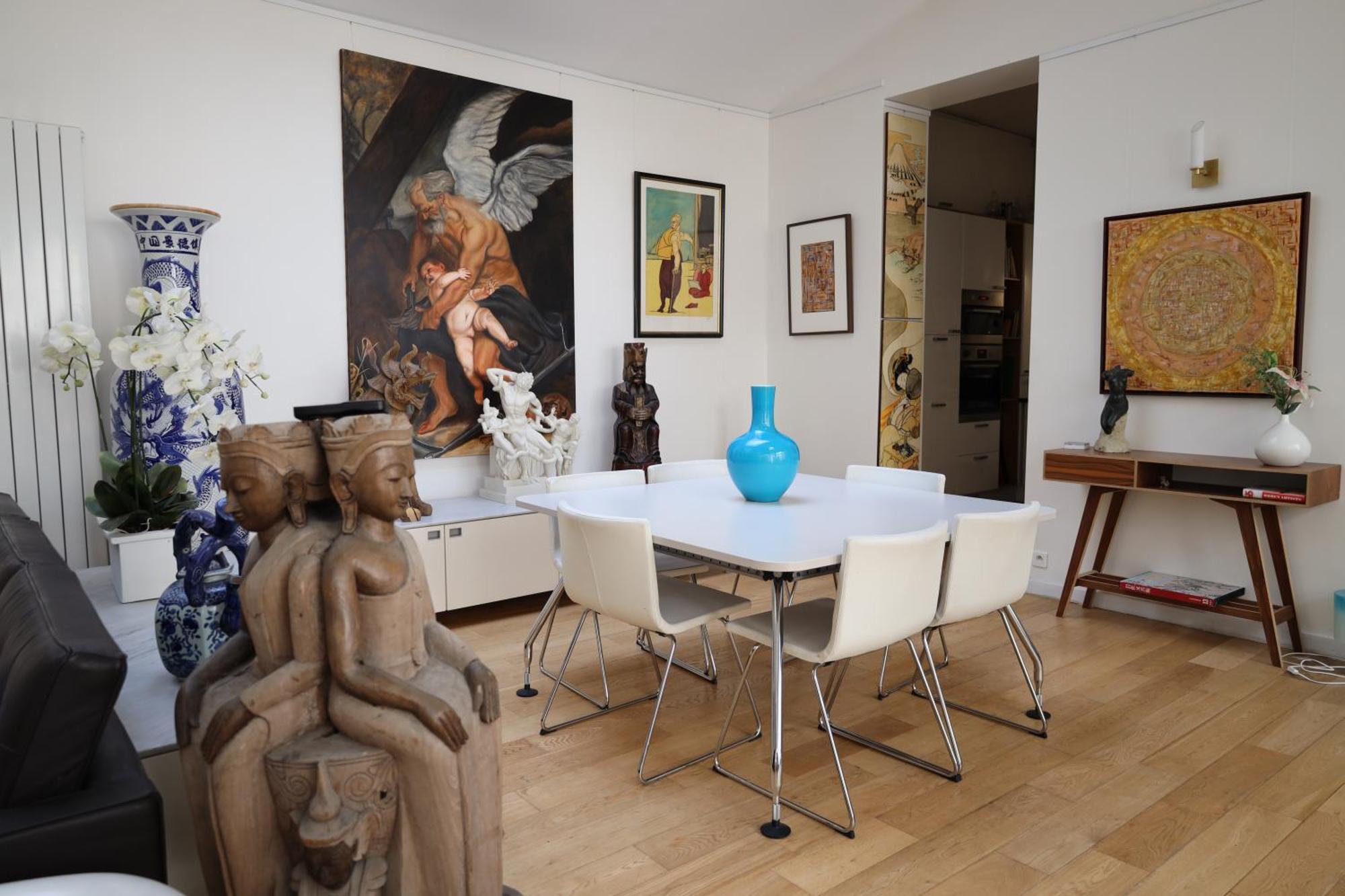 Appartement Loft, Atelier Artiste Montmartre à Paris Extérieur photo