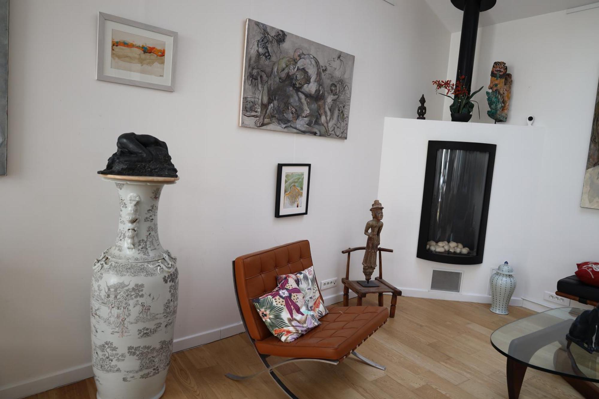 Appartement Loft, Atelier Artiste Montmartre à Paris Extérieur photo