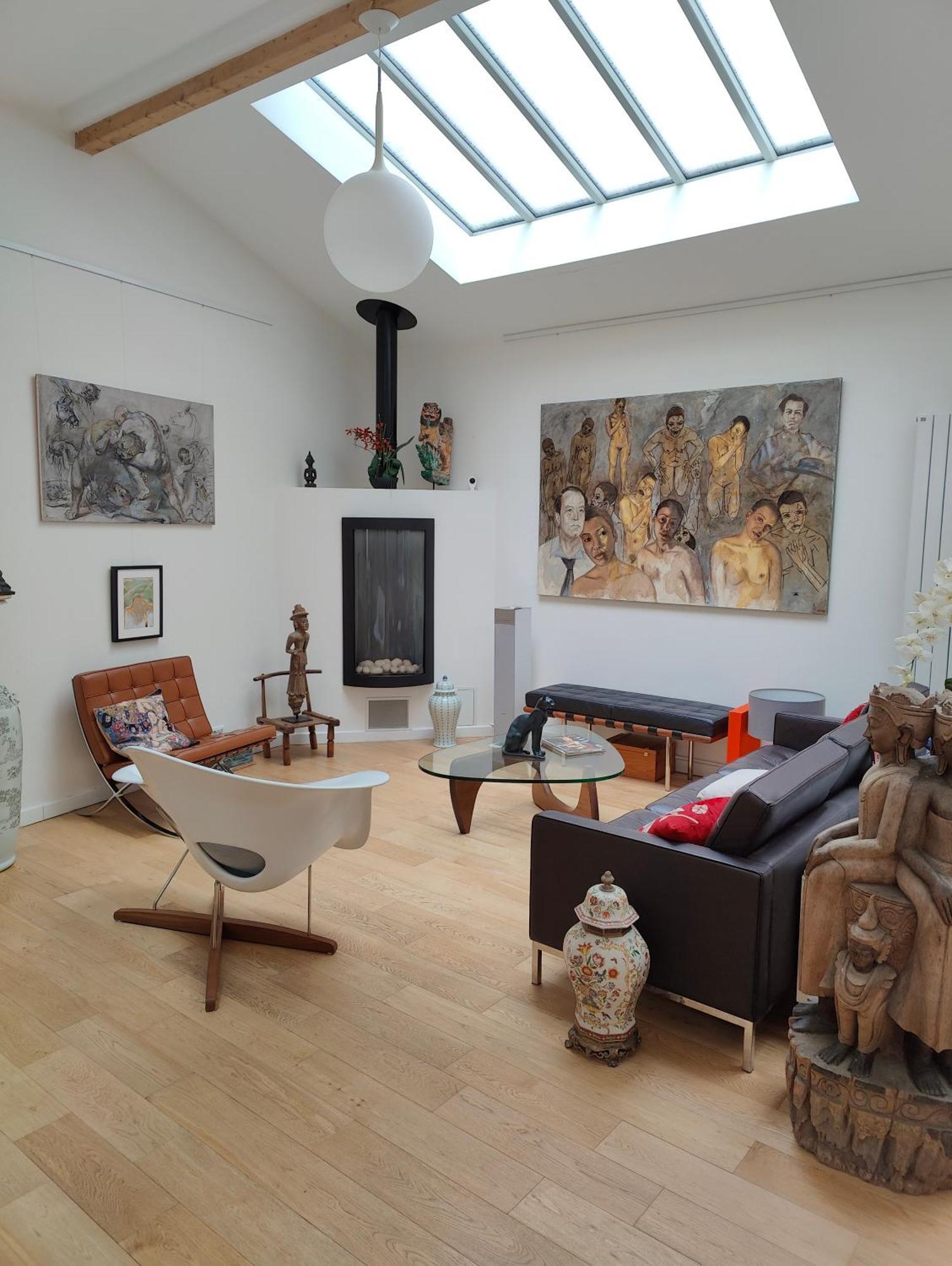 Appartement Loft, Atelier Artiste Montmartre à Paris Extérieur photo