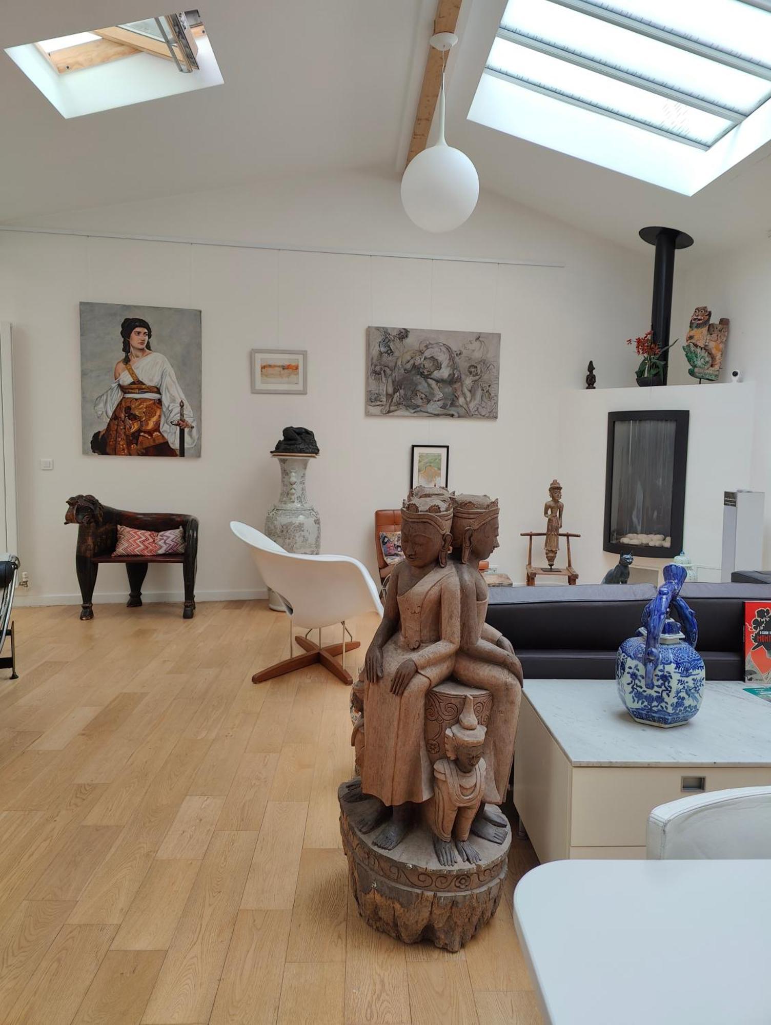 Appartement Loft, Atelier Artiste Montmartre à Paris Extérieur photo